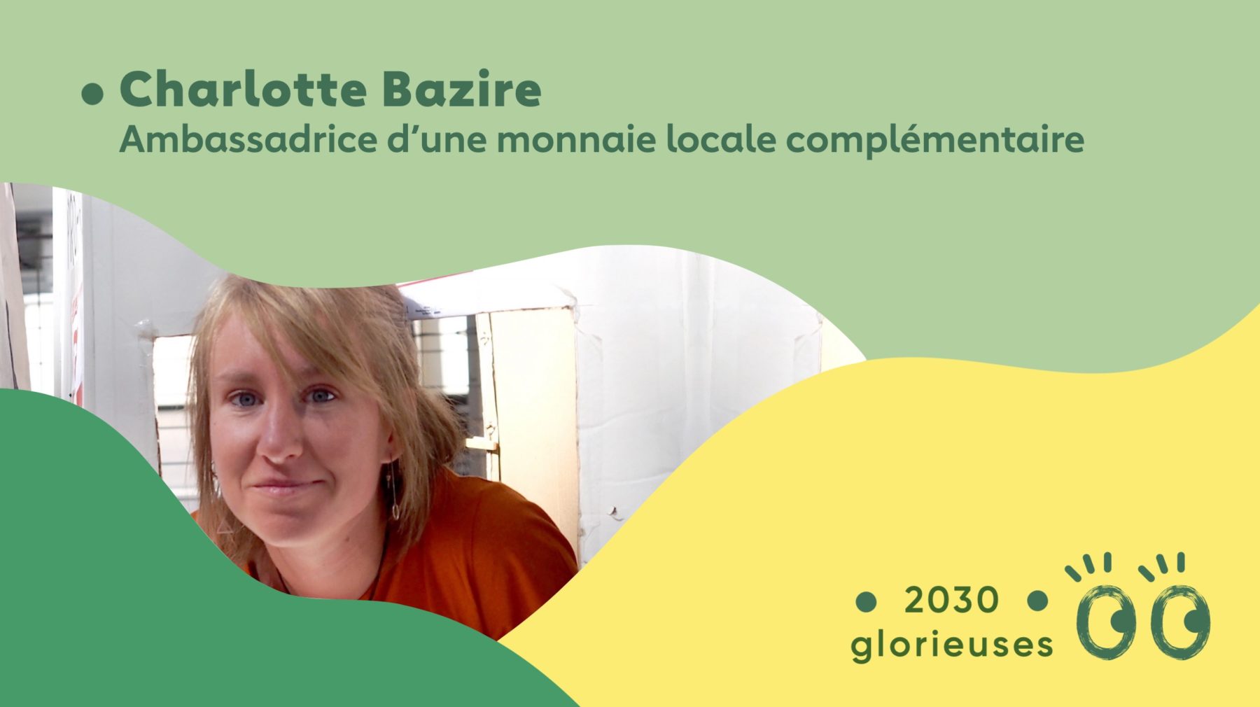 2030 Glorieuses #22 : Charlotte Bazire : "La monnaie peut redevenir un bien commun"