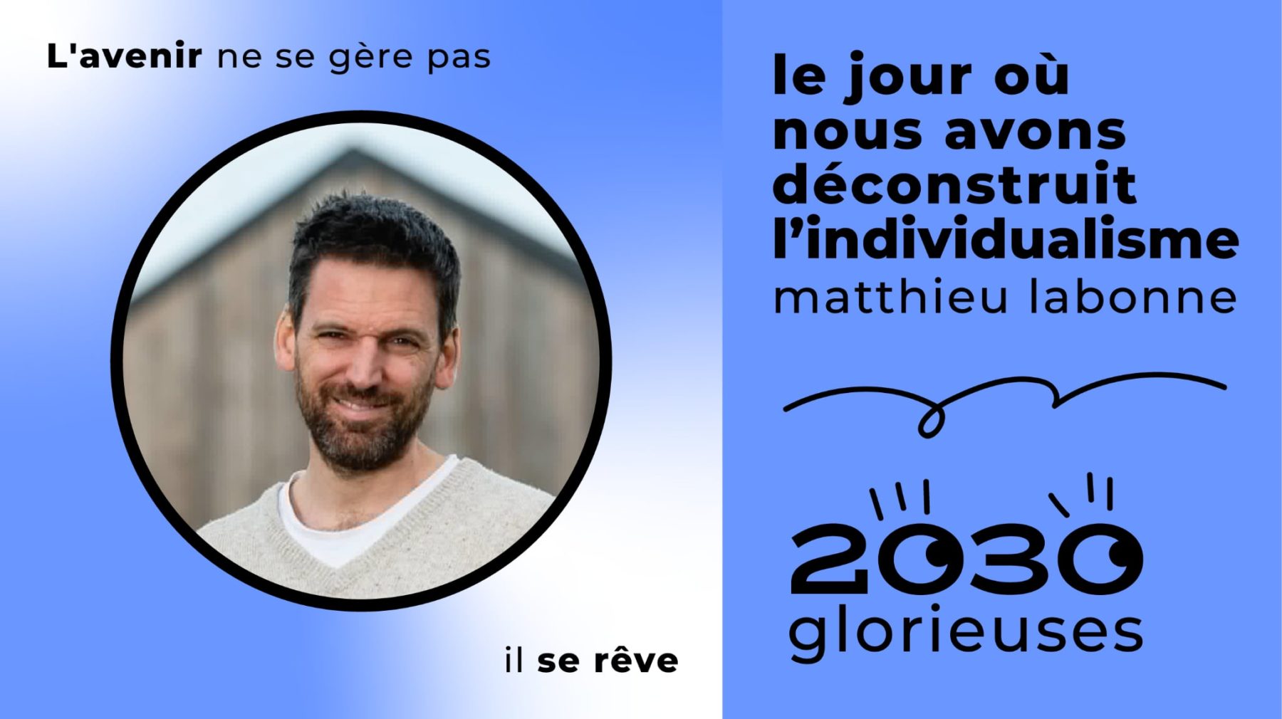 2030 Glorieuses #163 : Mathieu Labonne : «Ce qu'on prône, c'est une écologie de la podcast relation. »